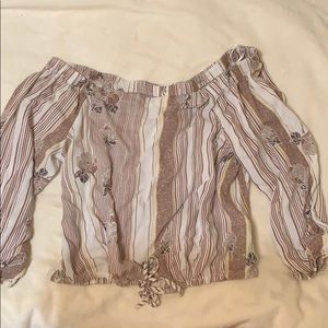 O’Neill off shoulder shirt